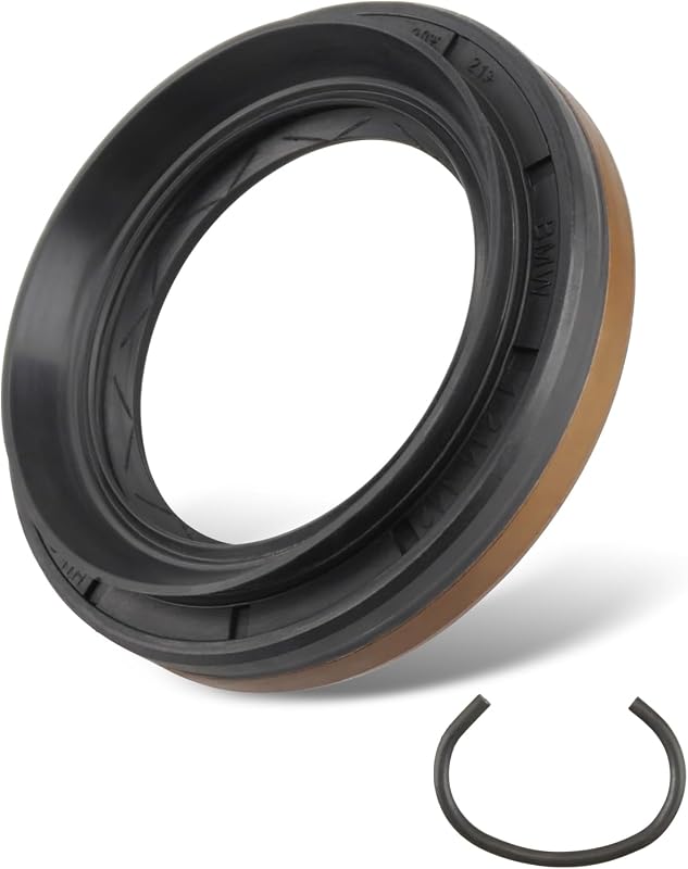 Retentor de óleo do semieixo do diferencial dianteiro ANODZU para BMW xDrive – 1 unidade com anel de trava