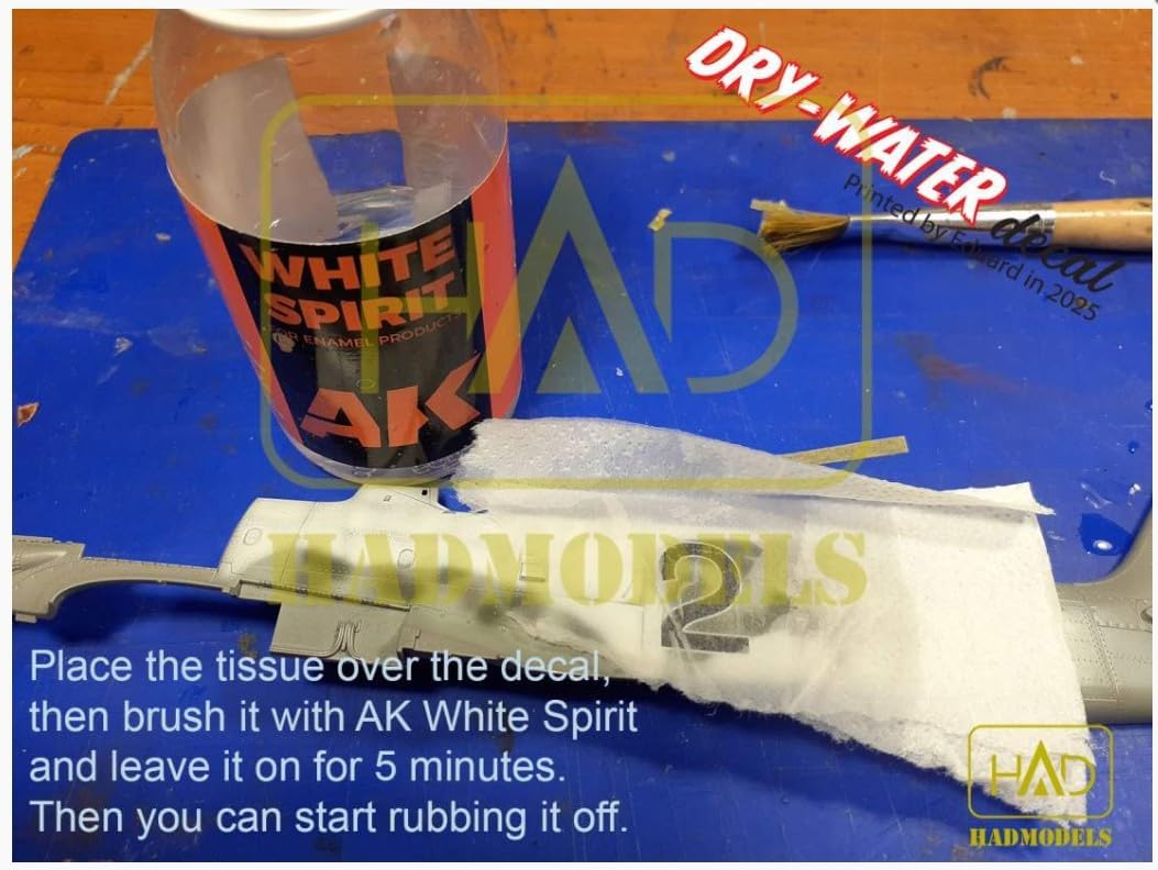 HADmodels DW-AP35003 1/35 FW 190 F-8 Green C Black 2 White 34 Dry-Water Decal