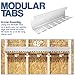 Fulton Woodworking Tools Bar/Parallel Clamp Modular Clamp Rack •Easy and Quick to Align •Pre-Drilled 16 inch on Center •3 Pack
