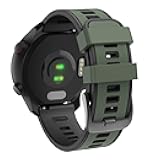 ISABAKE Band for Garmin Vivoactive 3, 20mm Quick Release Soft Silicone Replacement Band Compatible with Garmin Forerunner 645/Garmin Venu,Samsung Galaxy Watch 3 42mm / Galaxy Active 2/Gear Sport