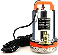 Vista 9 de BACOENG DC 12V Bomba de agua solar, bomba de pozo sumergible 20 pies, elevación de 20 GPM para granja y rancho