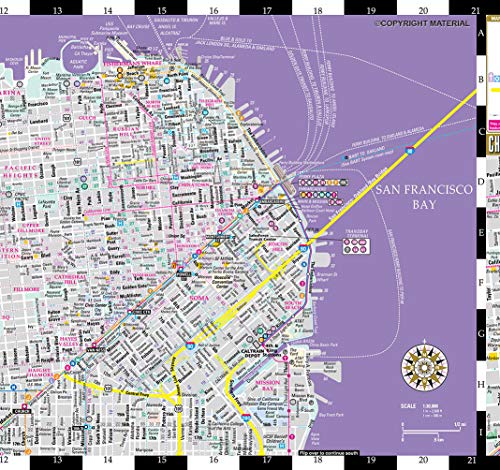 Streetwise San Francisco Map - Laminated City Center Street Map Of San Francisco, California (Michelin Streetwise Maps) #TOP4