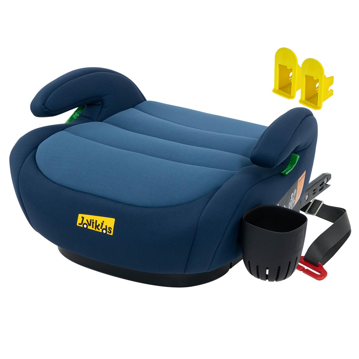 引取大歓迎！ Jovikids ジュニアシート ISOFIX R129適合 ブースターシート 125-150cm ブラック Amazon | Jovikids ジュニアシート ISOFIX、ECE R129 ブースターシート