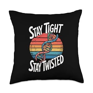 Enzyme Biology Protein Genetics Sarcastic Molecular Biology Throw Pillow