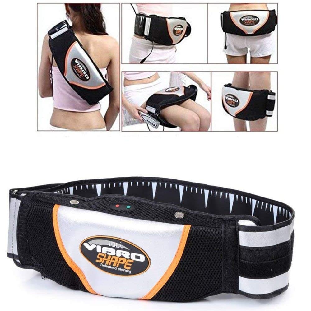 Adrohai Vibro Belt Electric Waist Massager | Abdominal Toning Belt for Slimming | Vibrating Belt For Belly Abdomen Leg Arm Shoulder Back Neck | Vibro Massager for Men and Women Adrohai Vibro Belt Electric Waist Massager | Abdominal Toning Belt for Slimming | Vibrating Belt For Belly Abdomen Leg Arm Shoulder Back Neck | Vibro Massager for Men and Women