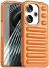 Funda para Xiaomi Poco F6 / Redmi Turbo 3, protección 360° tipo cápsula de aire, silicona premium + TPU híbrido, [resistente a caídas nivel militar] anti-amarillento y agarre antideslizante compatible con Redmi Turbo 3 (A) 1