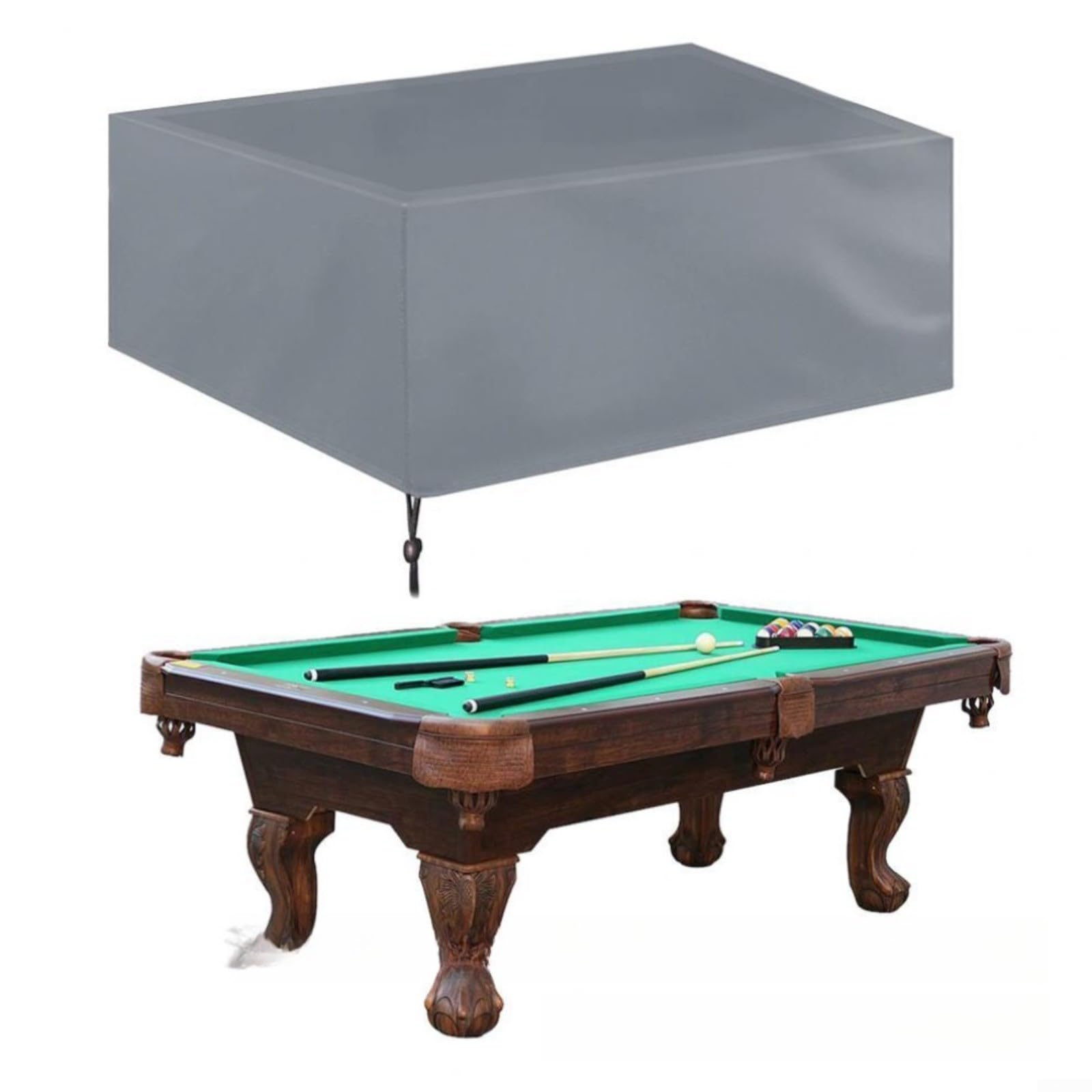 Funda impermeable para mesa de billar de 7 pies contra el polvo y el desgaste del sol