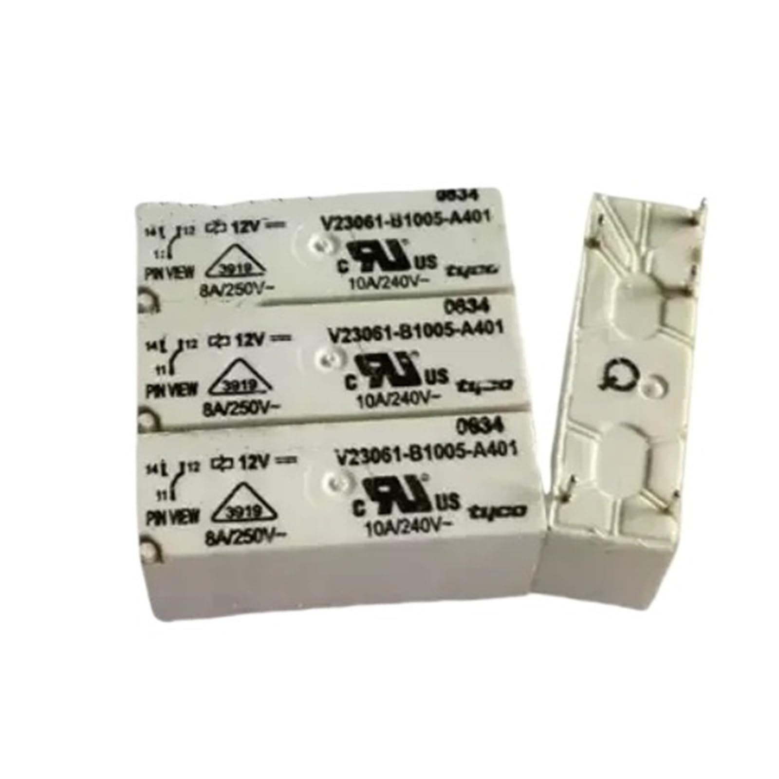 Relais 5 broches 8A micromodule electromagnetique 12V V23061