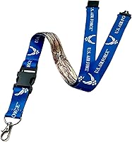 Vista 8 de Cordón de la Marina de los Estados Unidos con separación de seguridad – Soporte de insignia militar con hebilla desmontable llavero para tarjetas