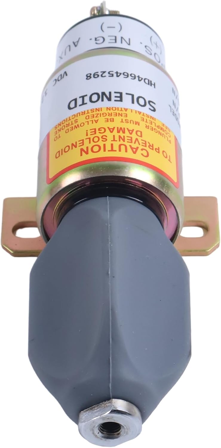 12V Fuel Shut Down Solenoid 1700-2567 1753-12E6U1B1S1 1753-12E6U1B1 Compatible with Woodward