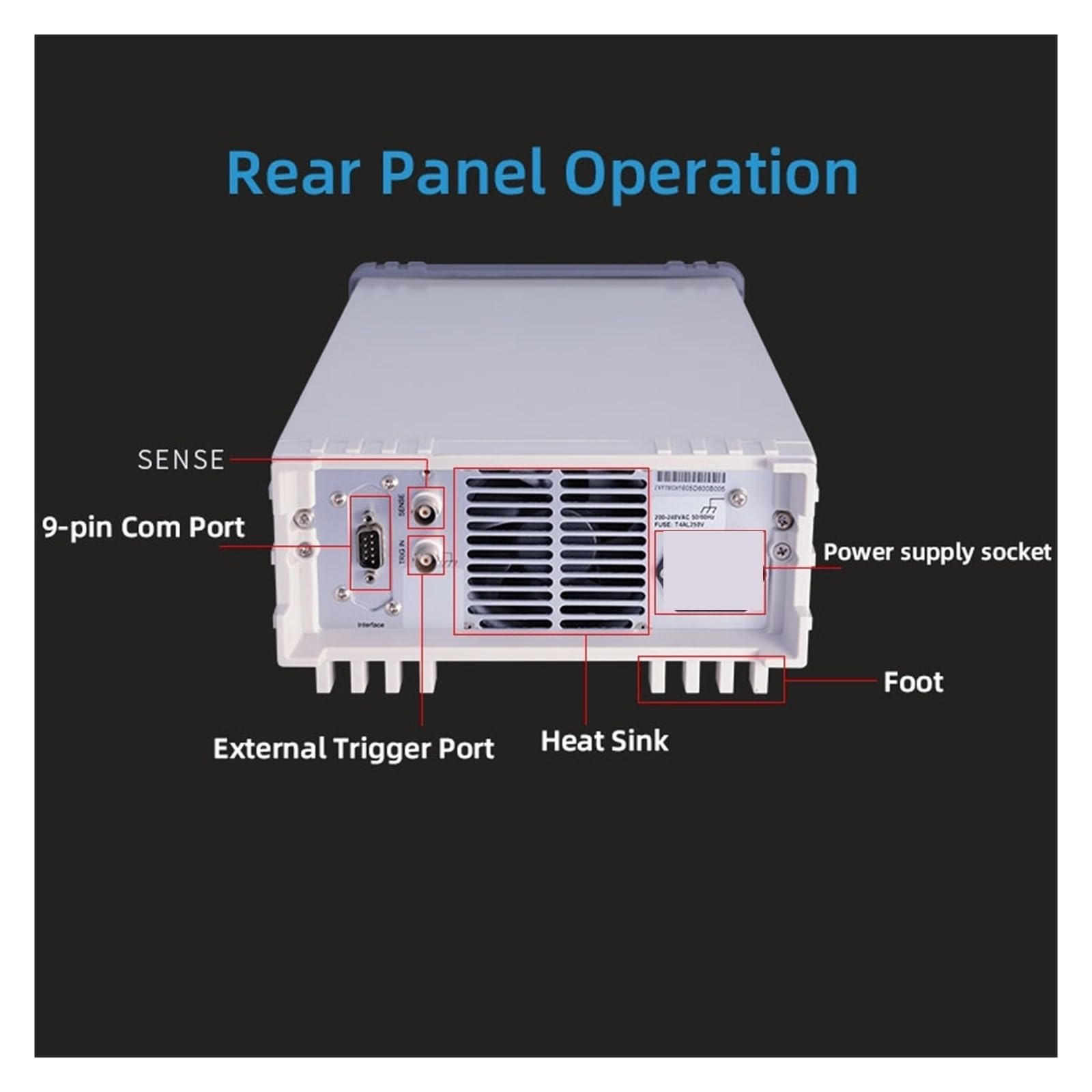 Probador de batería, Laboratorio de conmutación fuente alimentación CC programable alta potencia Fuente la serie IPS-900B ajustable(IPS900B-15-60)