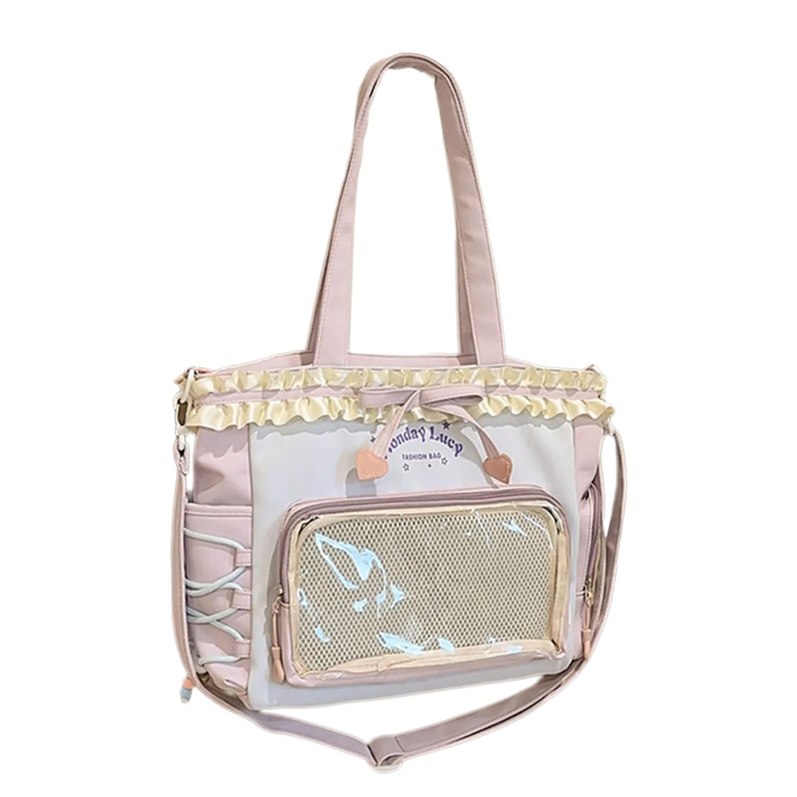 Bolsa de libros de tela resistente a desgarros para instituto de moda 8