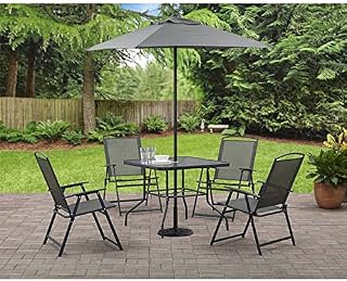 Mainstays Albany Lane 6-Piece Folding Dining Set