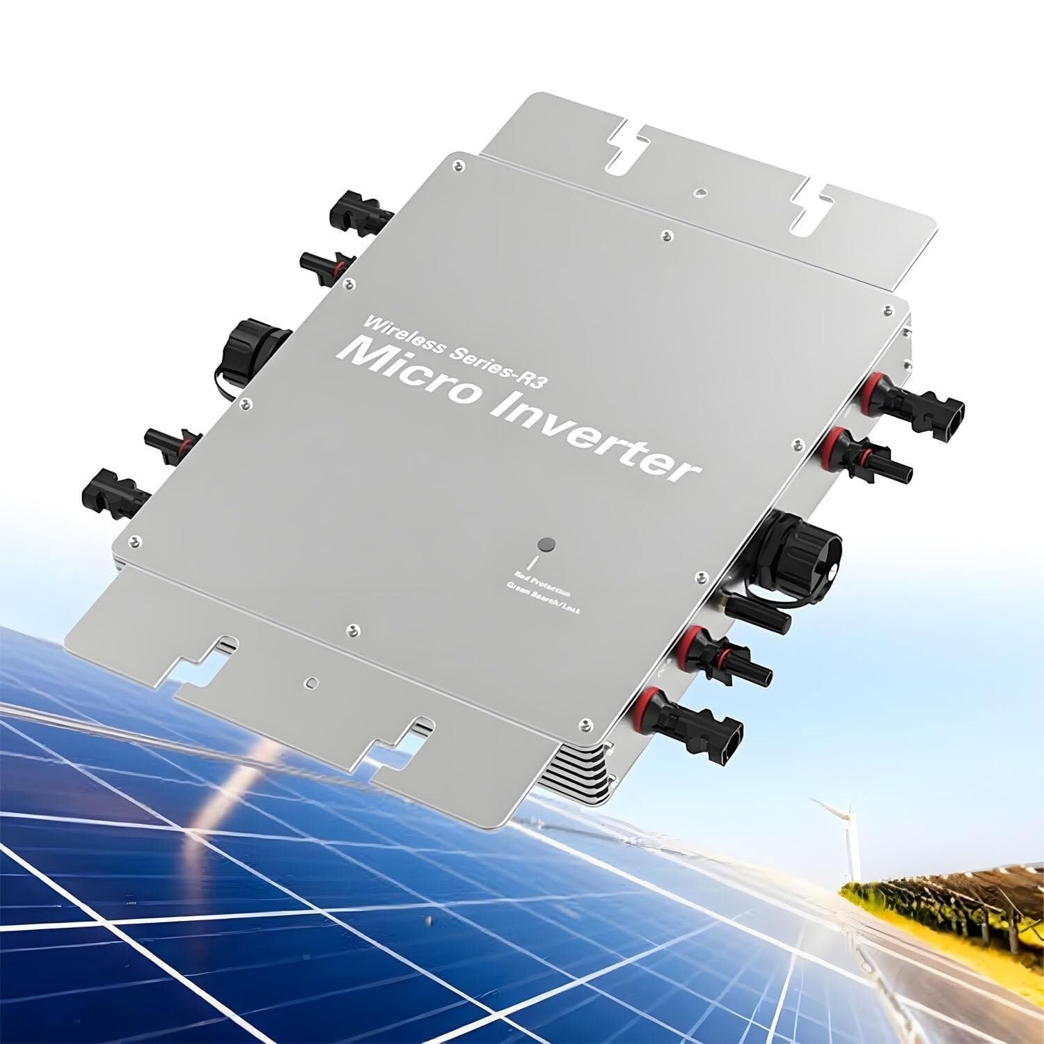 Micro Inverter Solare MPPT, Inverter Fotovoltaico Impermeabile IP65 Con WiFi E Monitoraggio App Mobile, Convertitore CC-CA(700W)