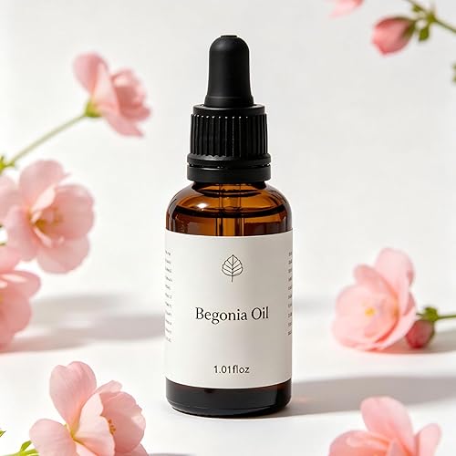 Begonia Oil, 100% Natural Begonia Extract Base Oil, Multipurpose Skin