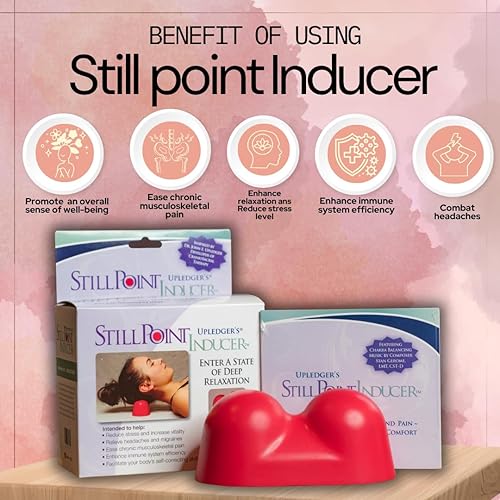 Miniatura 3 de Inductor Still Point de Upledger Diseñado para terapia craneosacral y apoyo de tensión, relajación muscular de cuello y hombro