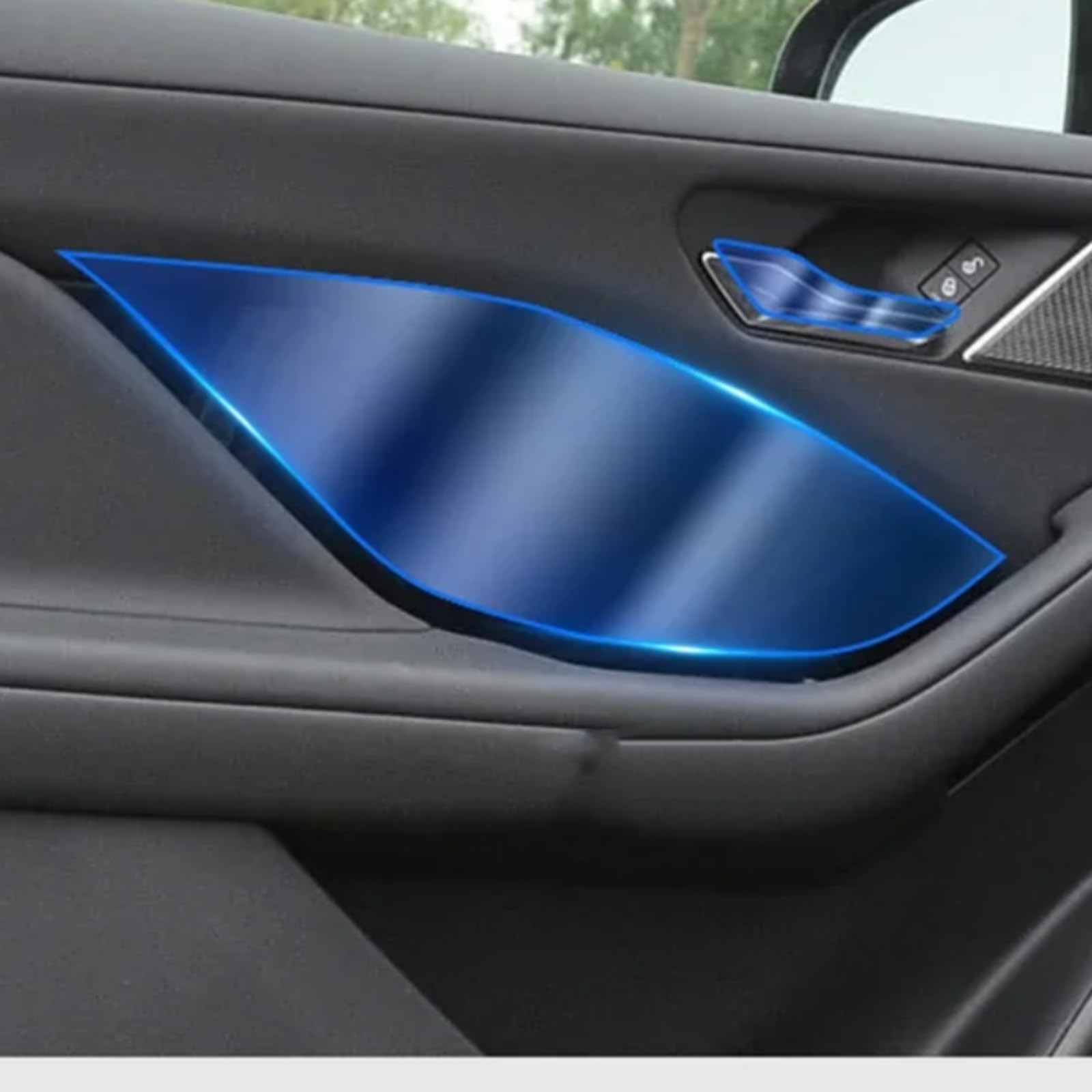 Dla Jaguar Dla I-PACE 2020-2022 2023 wnętrze samochodu konsola środkowa przezroczysta folia ochronna TPU akcesoria do naprawy zarysowań remont