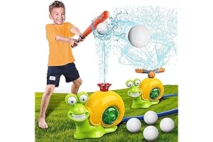 Watertoys Summer 2 in 1 Snail T ball Set Sprinkler Ball