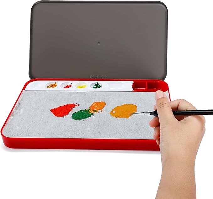 Wet Palette 6.2"x9.6" of Paint Pad Process Painting is Used