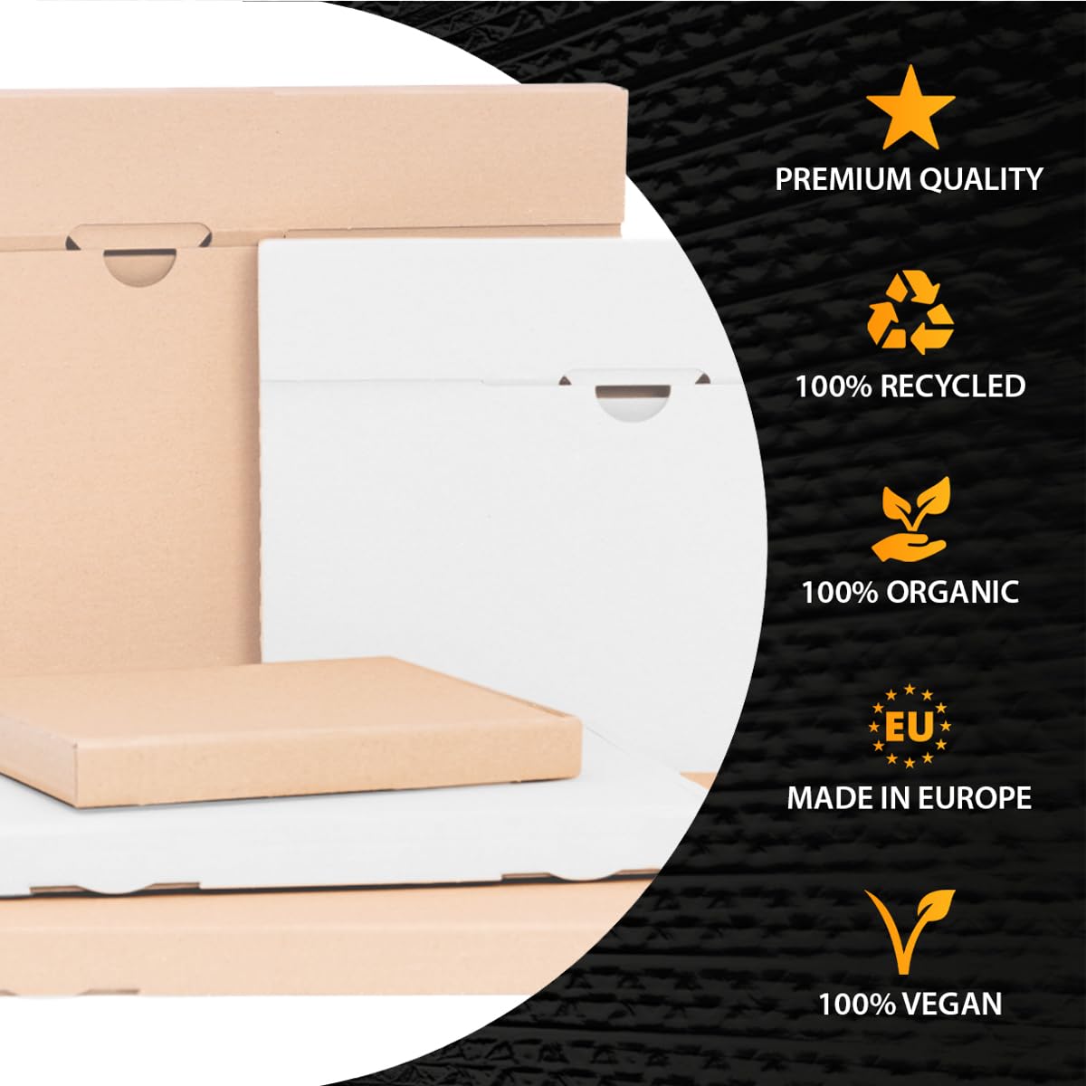 verpacking boîtes grande lettre 350 x 250 x 20 mm brunes [taille et quantité au choix] DIN A4 B4 GB-2 grande lettre boîte pliante emballage pour calendriers 25 pièces