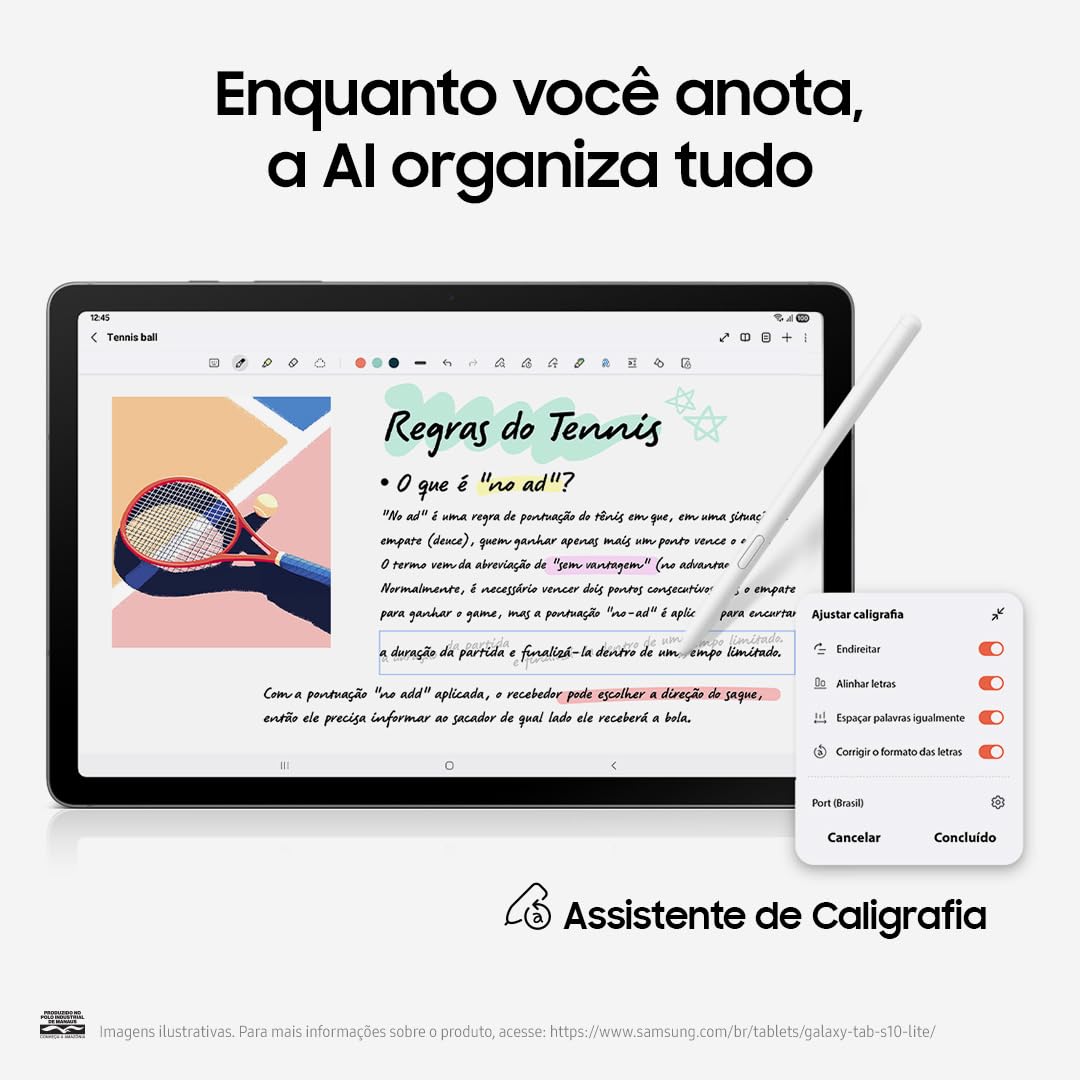 Amazon.com : SAMSUNG Galaxy Tab S10 Lite with S-Pen | 128GB, 6GB