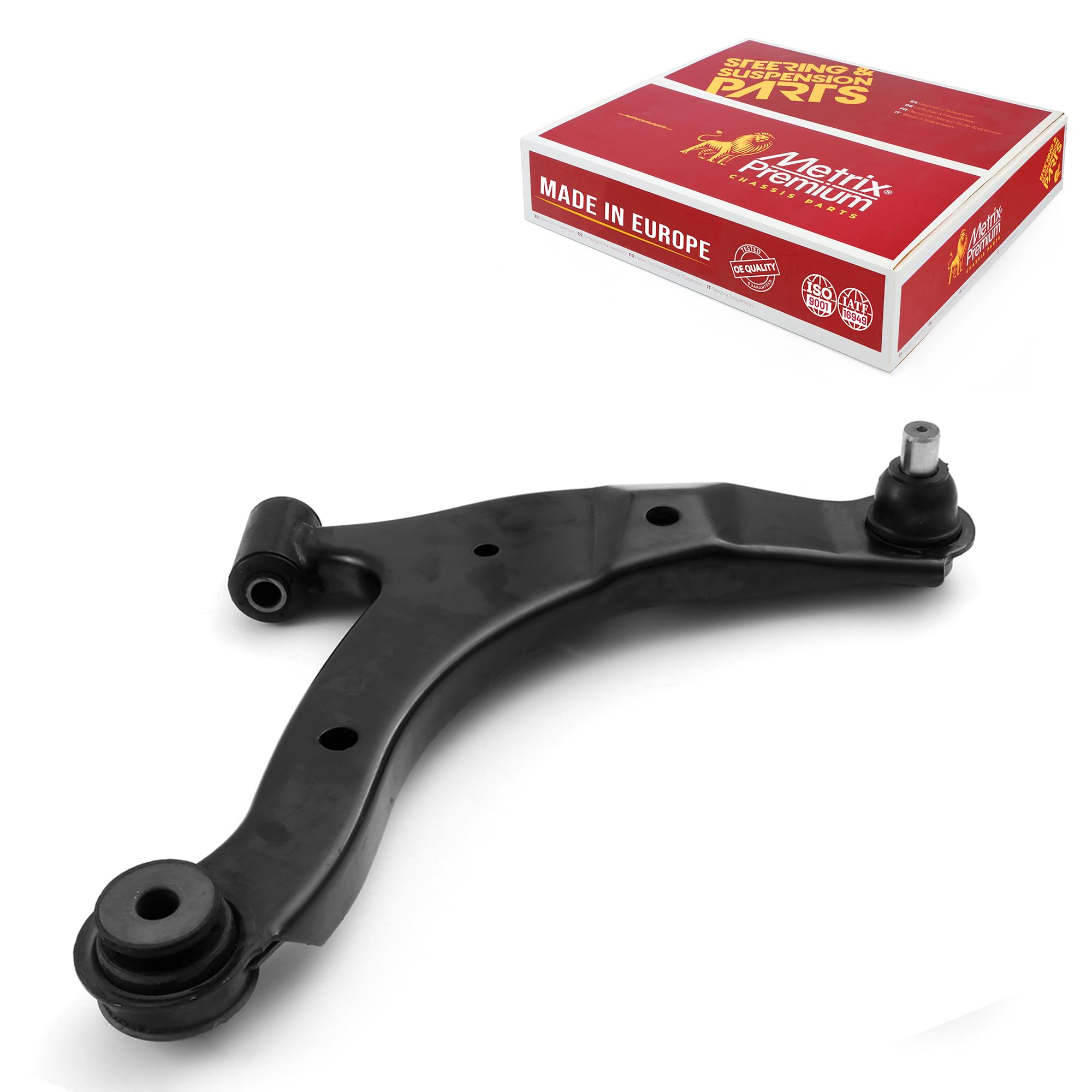 Metrix Premium Chassis Parts Left Control Arm Kit Fits Dodge Neon 2003-2005 | Chrysler PT Cruiser 2001-2010, Front Lower, w/Ball Joints, Replacement