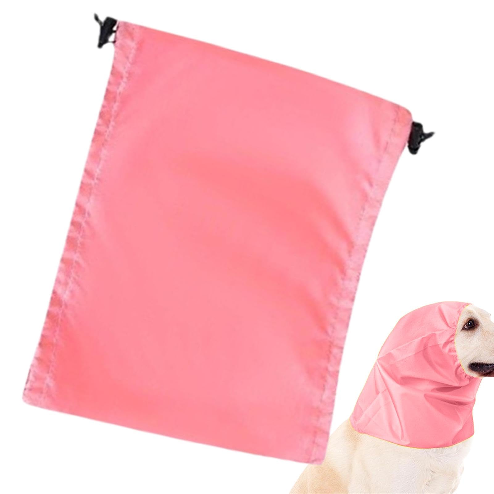 Dog Snood Rain Hat - Pet Ear Protection Bath Wrap Hat | Adjustable Design Dog Shower Cap for Outdoor Activities, Swimming, Daily Bathing