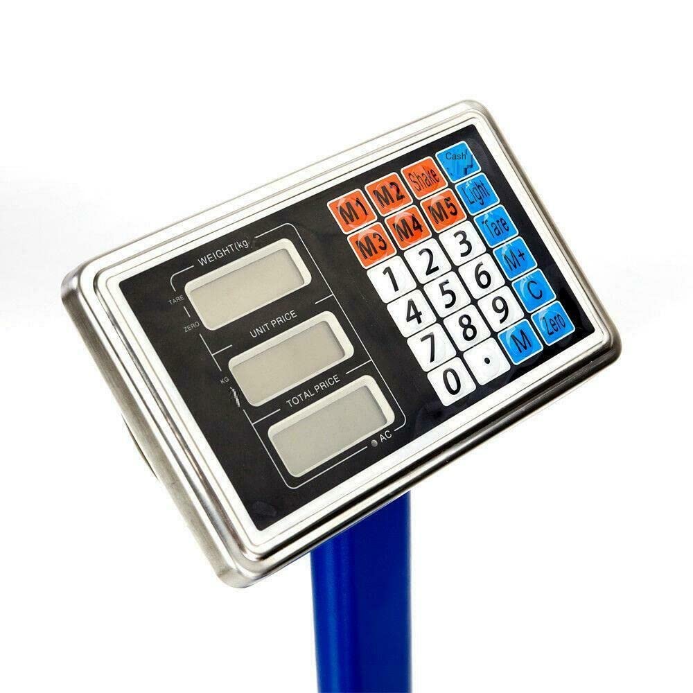 Heavy Duty 660LB 300KG Industrial Platform Postal Weighing Scales Large Digital | UK - View #6