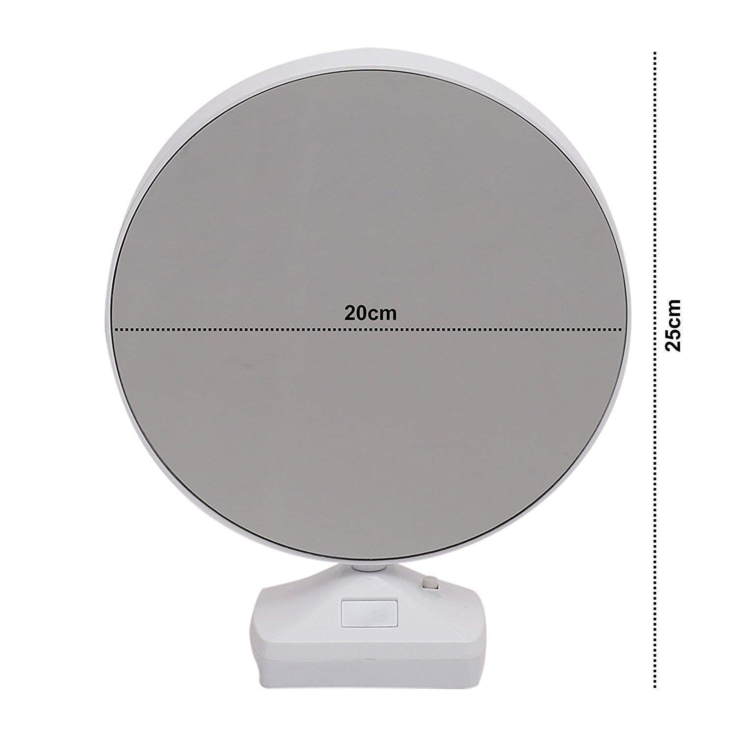 Hetarmi Enterprise Home Travel Vanity Make up Mirror fordable Led Light Round Make up Mirror 1