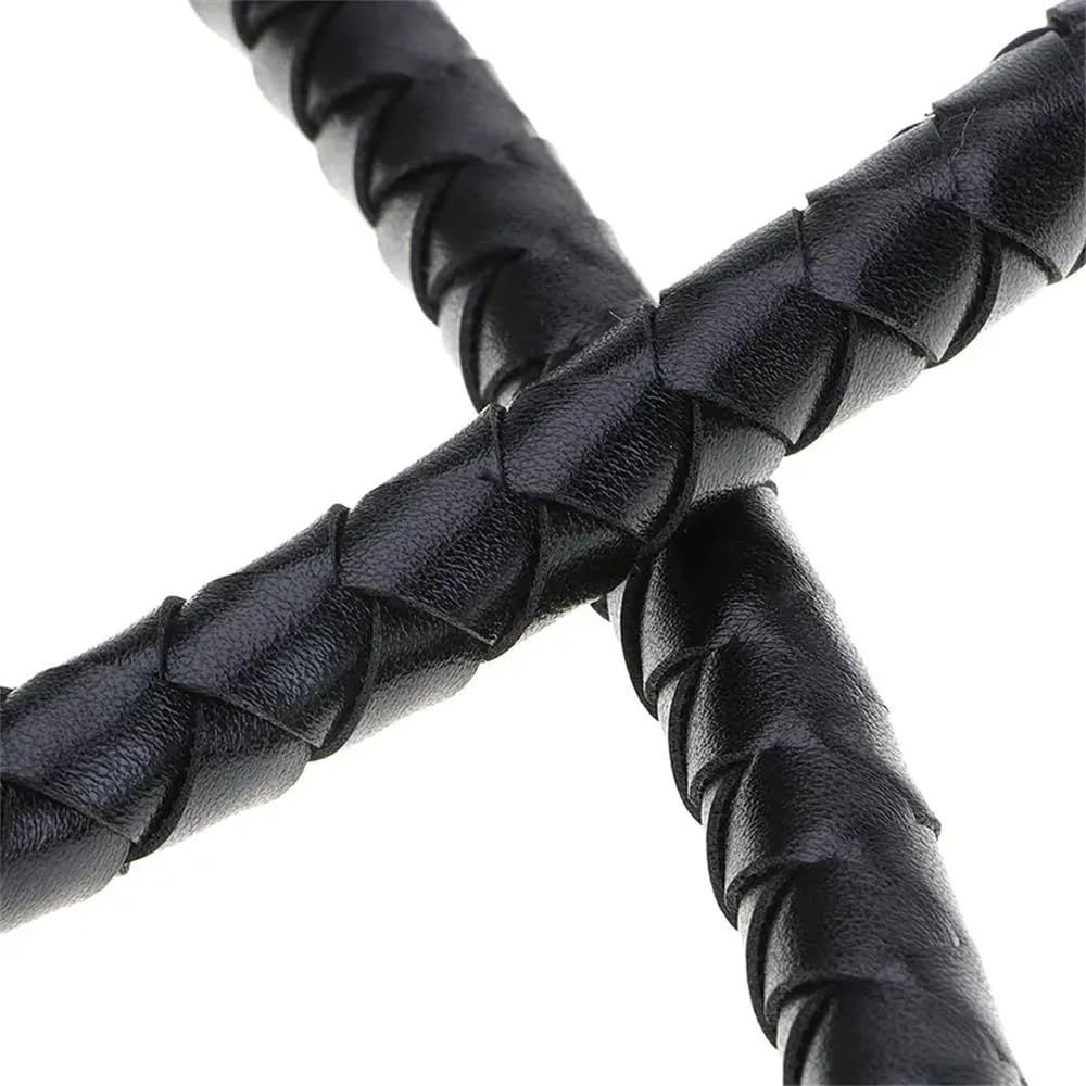 1 pezzo di frusta in pelle nera per selezionare la frusta agitante in pelle fatta a mano, utilizzata per le feste di gioco