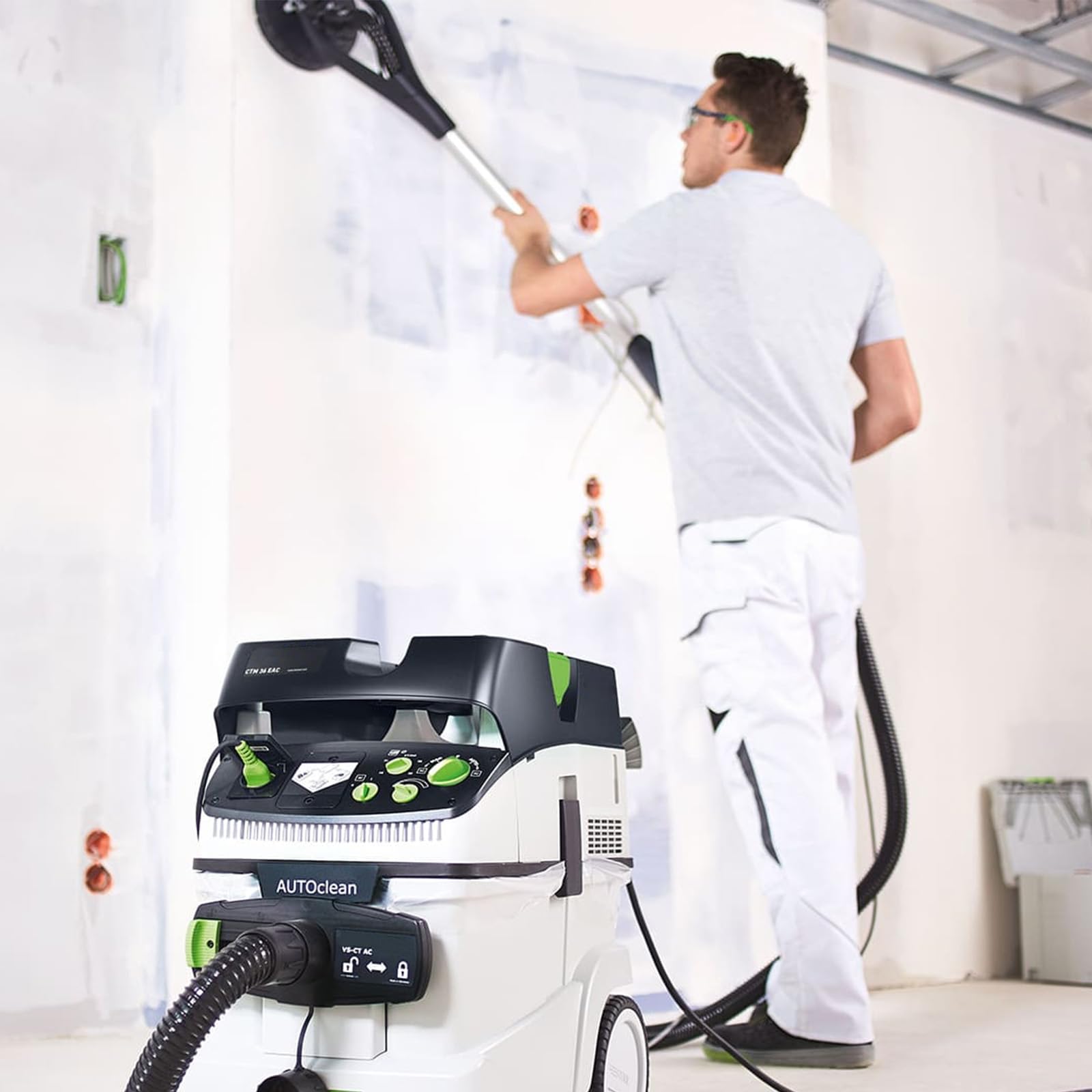 8 unidades 496186 bolsas para aspiradora Festool SELFCLEAN CT 36 / CTM 36 E/CTL 36 E CLEANTEC Serie Móvil de aspiración, gran capacidad Bolsa de filtro Dust Extractor Accesorios SC FIS-CT 36/5