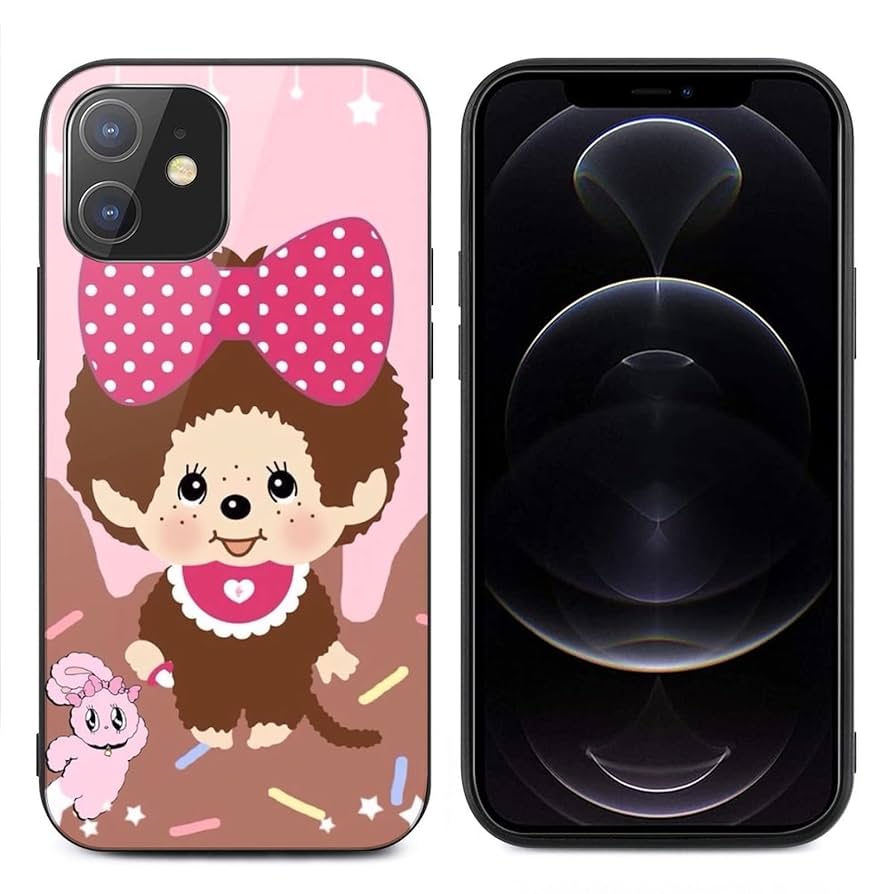 Amazon.co.jp: モンチッチ IPhone12ケース アイフォン 専用 強化