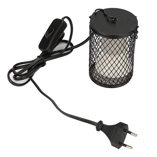 Tosuny 100W Lámpara de Calor para Reptil, Lámpara de Bombilla de Calor de Cerámica Infrarroja para Tortugas