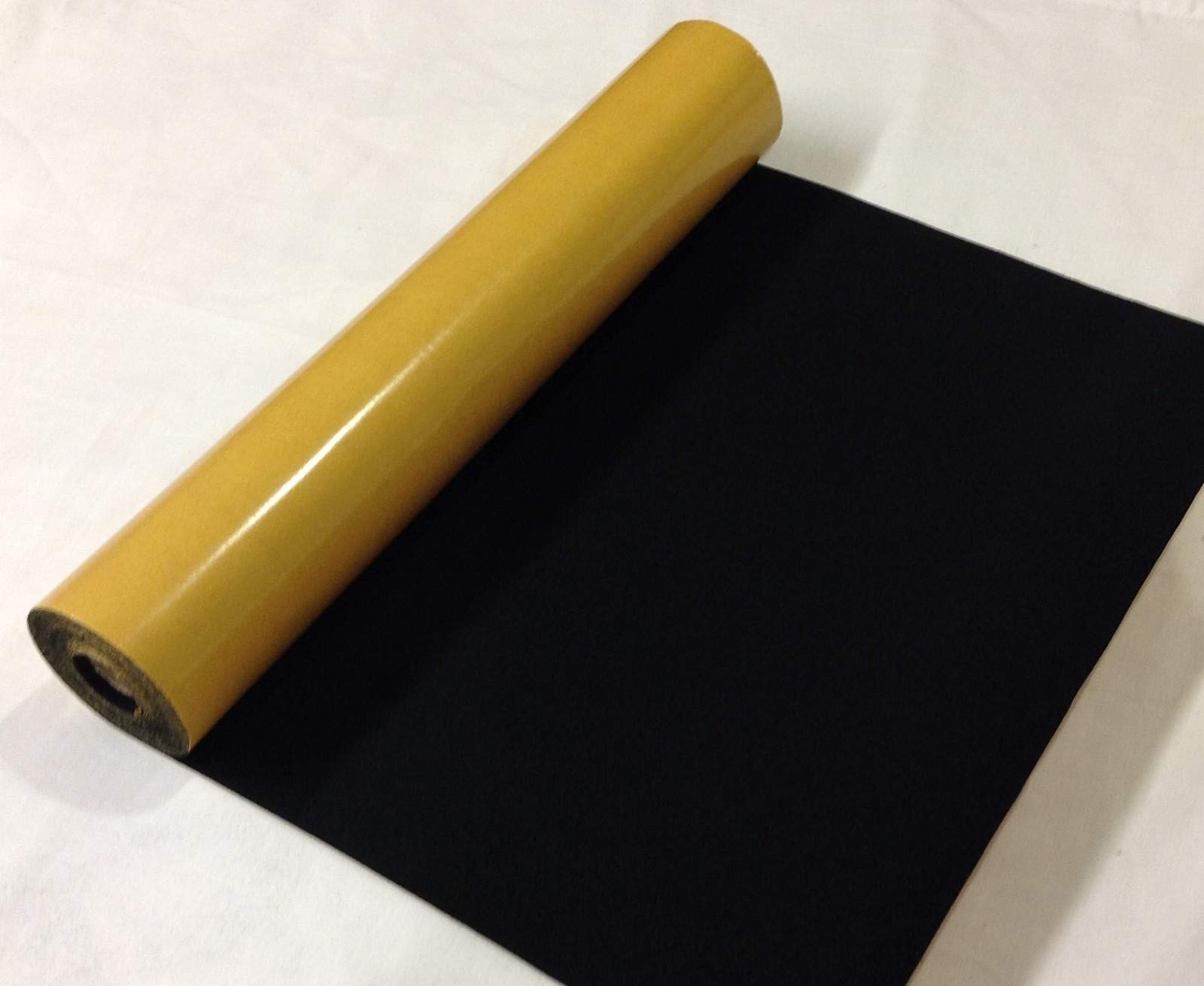 celloexpress - Self-Adhesive Length - 100% Acrylic Craft Felt Lengths for Crafting, and Soft Toy Making - Black, 2m (200cm x 45cm)