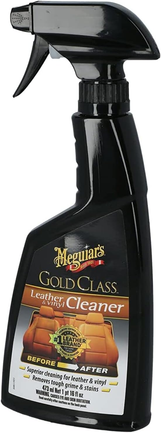 Meguiar's Gold Class Leather & Vinyl Cleaner (16 OZ