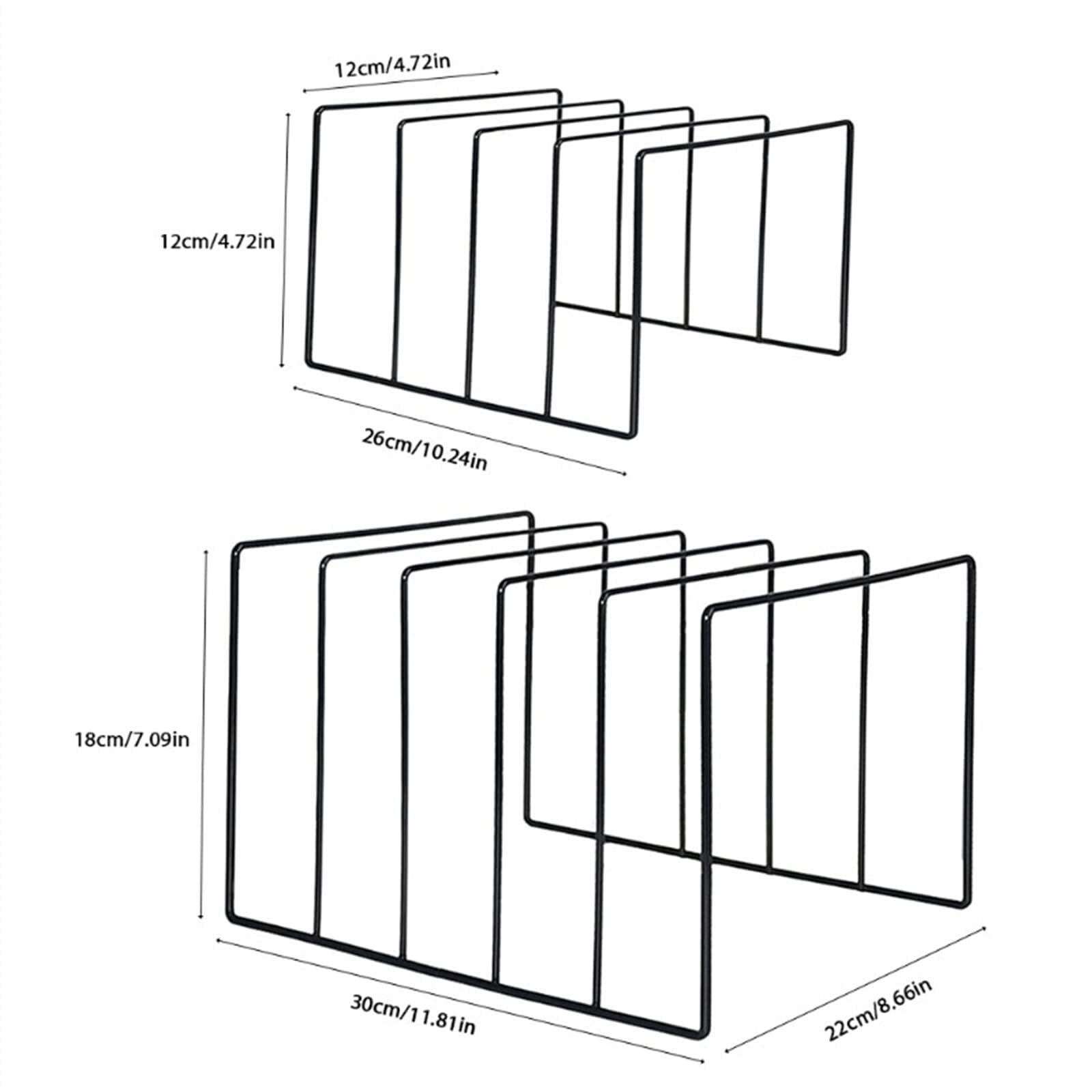 Porta Vinili Mobile Vinili Supporto for Dischi CD, Espositore for Dischi in Vinile LP, Supporto for Dischi in Vinile in Filo Metallico Porta Dischi Vinile(10.24X4.72X4.72in)