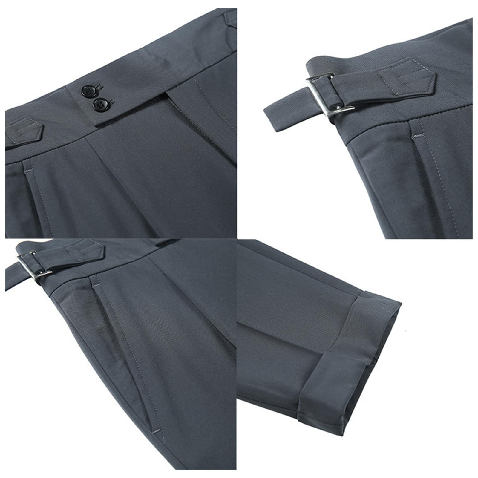 Abito da Uomo Pantaloni Affusolato Slimt Fit Abita per Pantaloni Leggeri per La Pelle per La Pelle