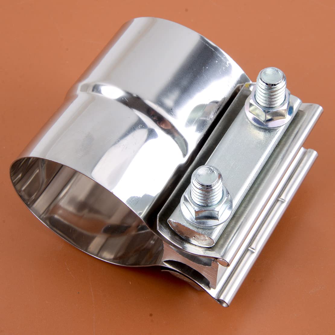 Universal 2 1/4'' bis 2 5'' Edelstahl Auspuffschelle Stufengelenk