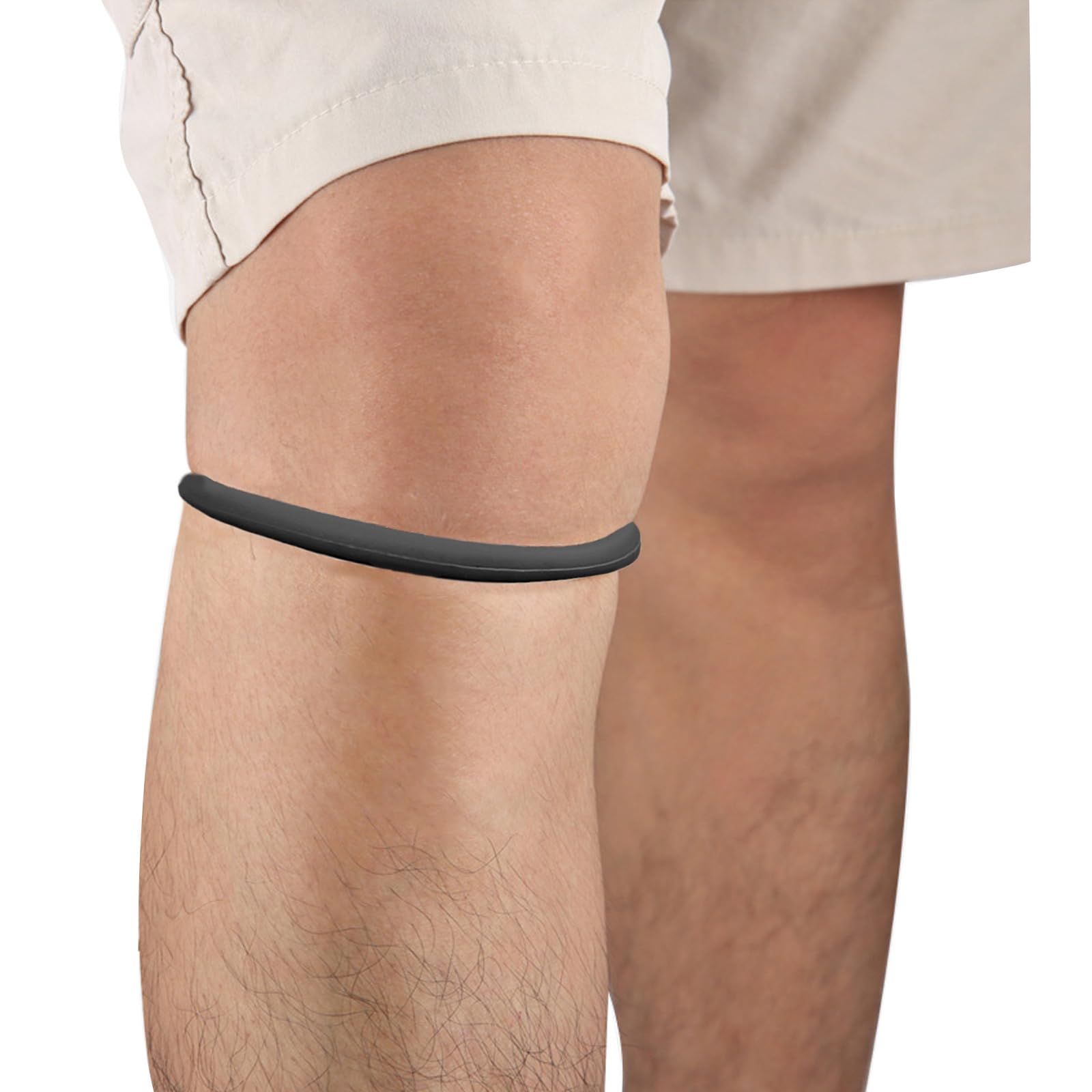 1 paire de sangles élastiques pour tendon rotulien, pour randonnée, basket-ball
