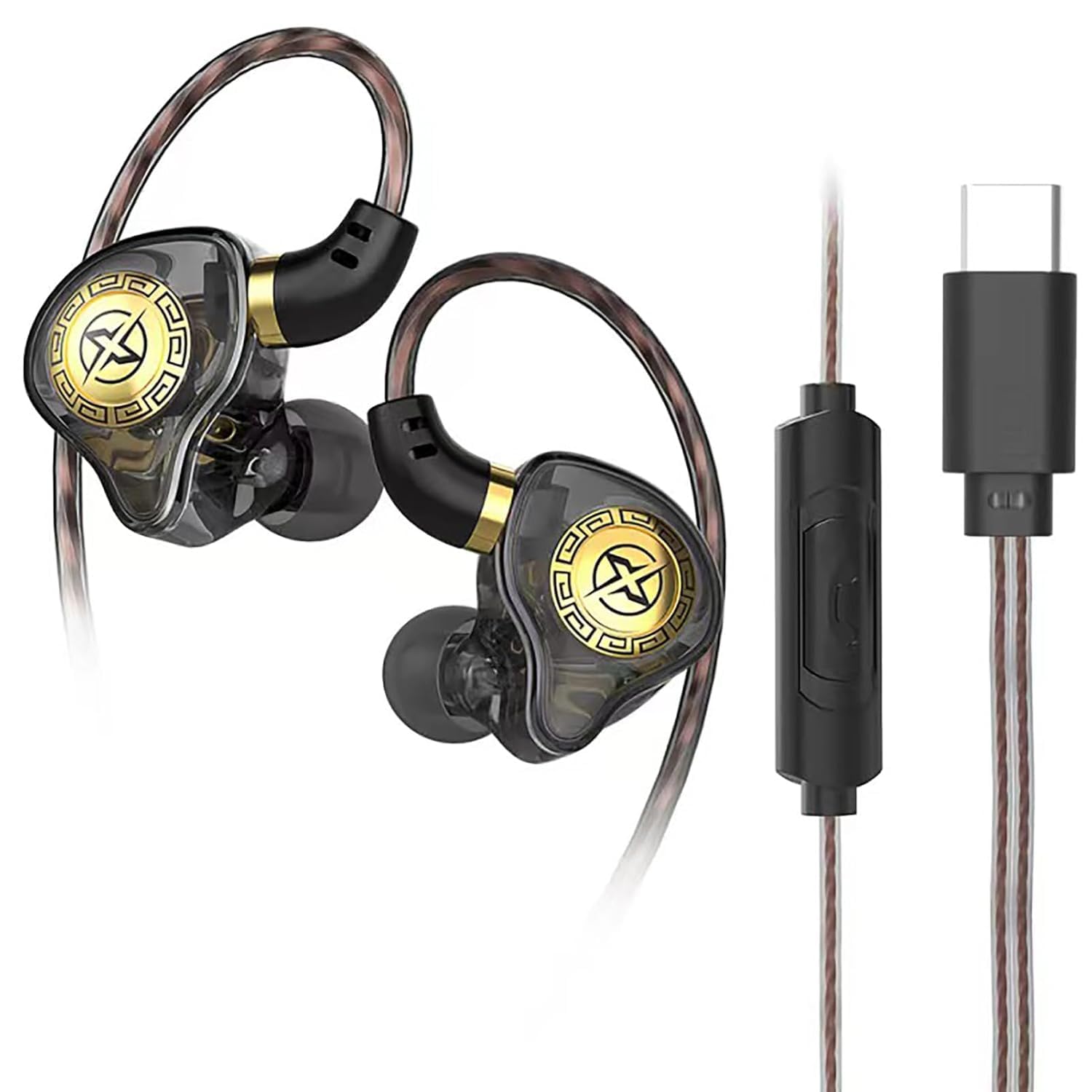 GIANAC USB Type-C Wired Earphones - Image 1