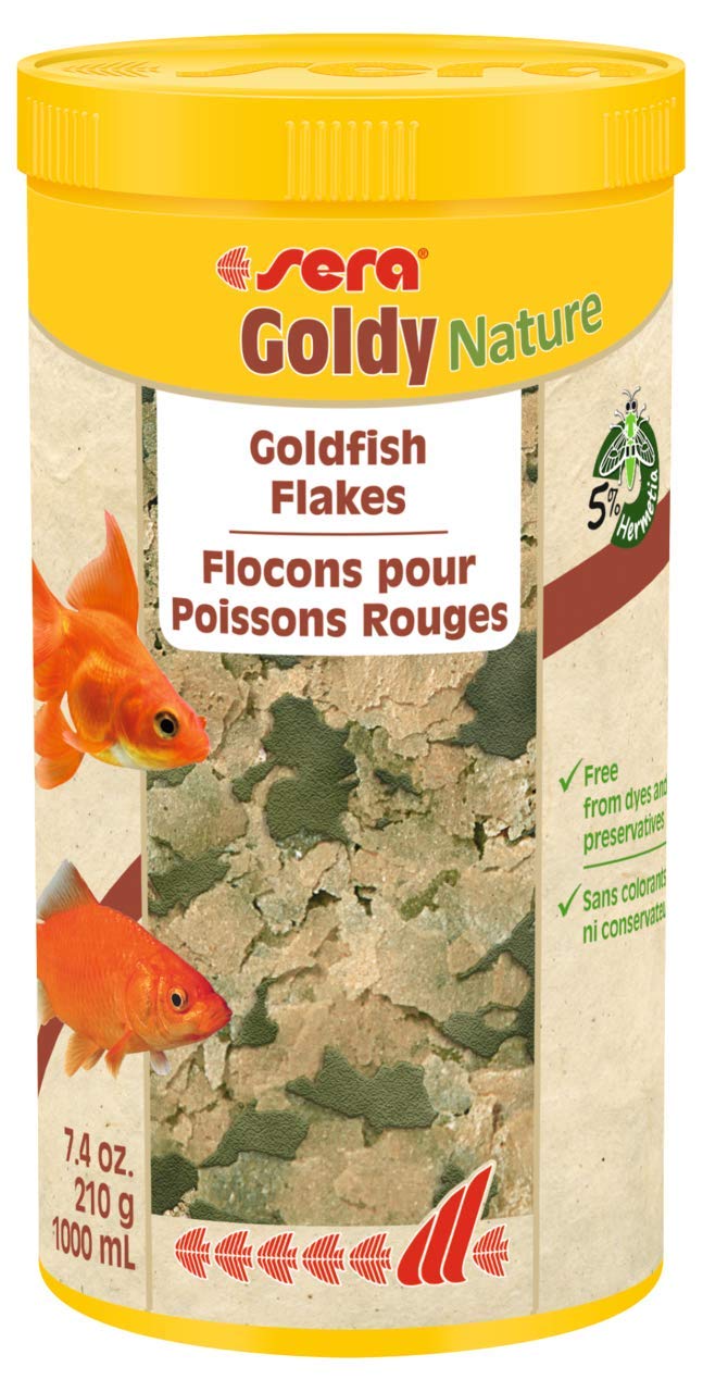 Serafish food goldy nature, smaller goldfish staple -1000ml-210 g