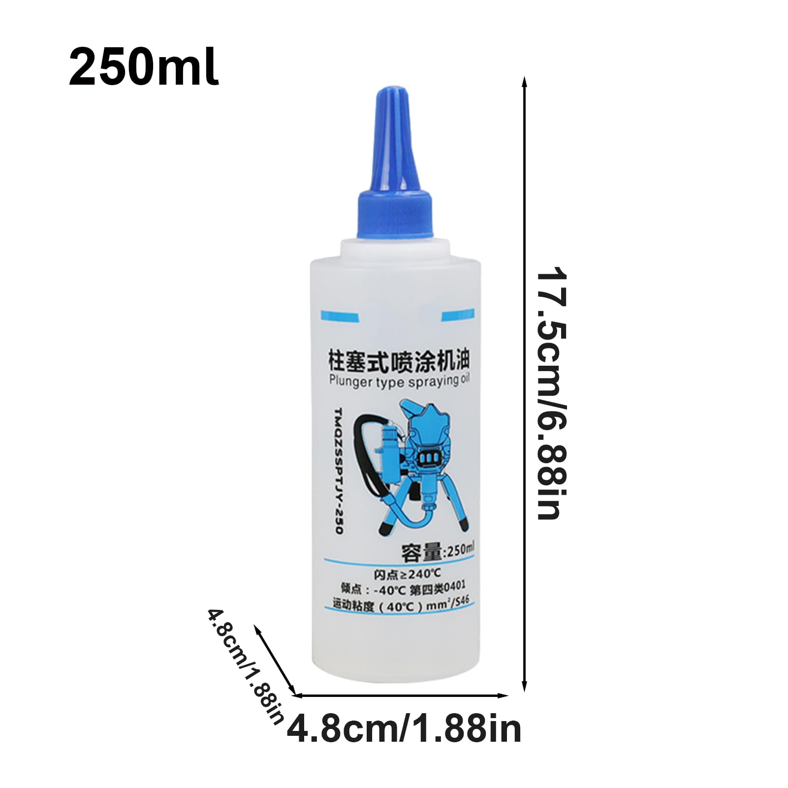Lubrificante per macchine, 250ml Spruzzatore Macchina Olio Lubrificante, Lubrificanti specializzati Macchina a stantuffo, Elettrodomestici, Utensili pneumatici