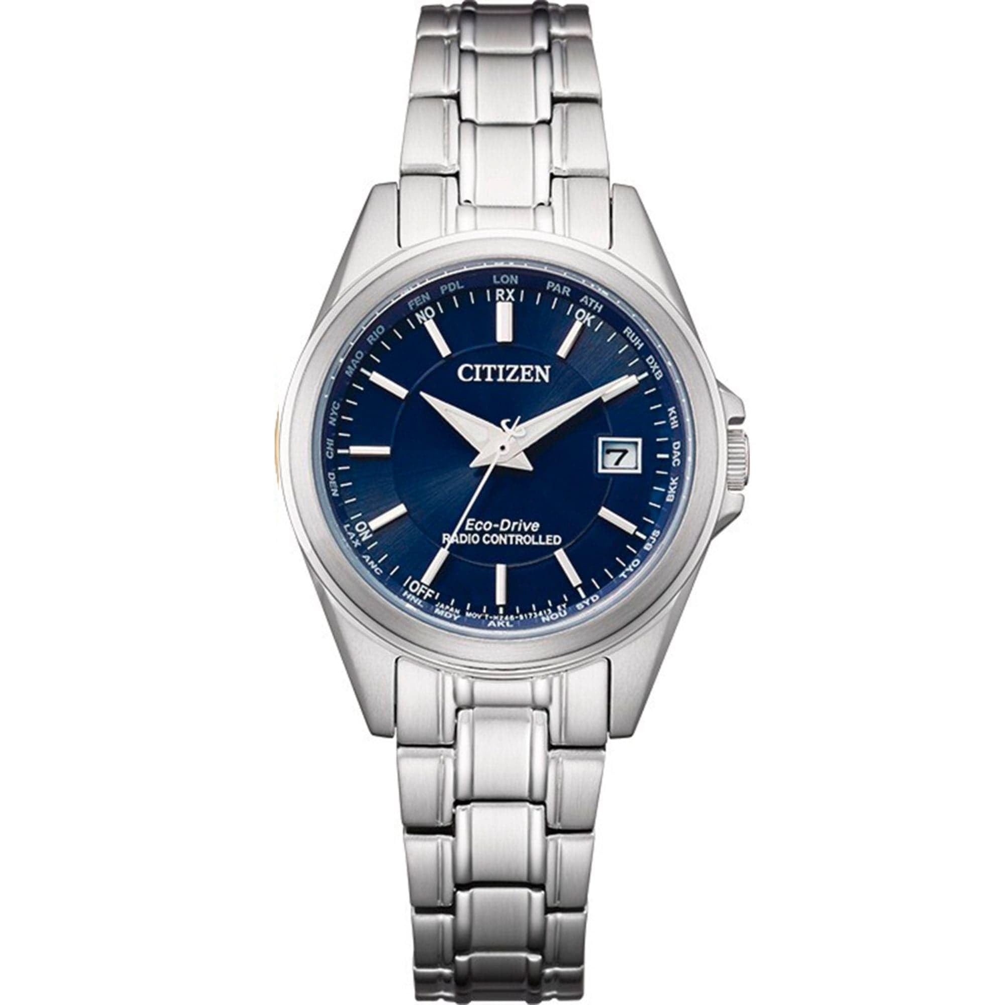 Citizen Eco Drive EC1180-81L Atomic Watch for Women Radio Watch & Solar