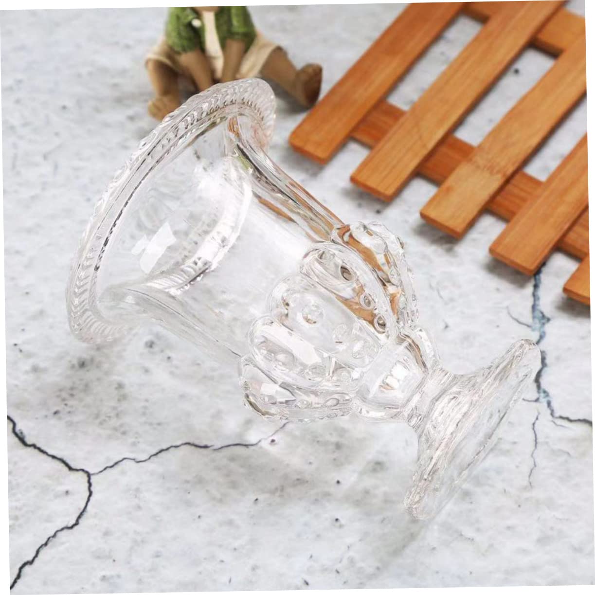 IMIKEYA Transparente Glasvase Hochzeitsvase aus Glas mit Hydroponischer Funktion für Langanhaltende Blumen Dekoration und Elegante Tischdeko bei Hochzeitsfeiern