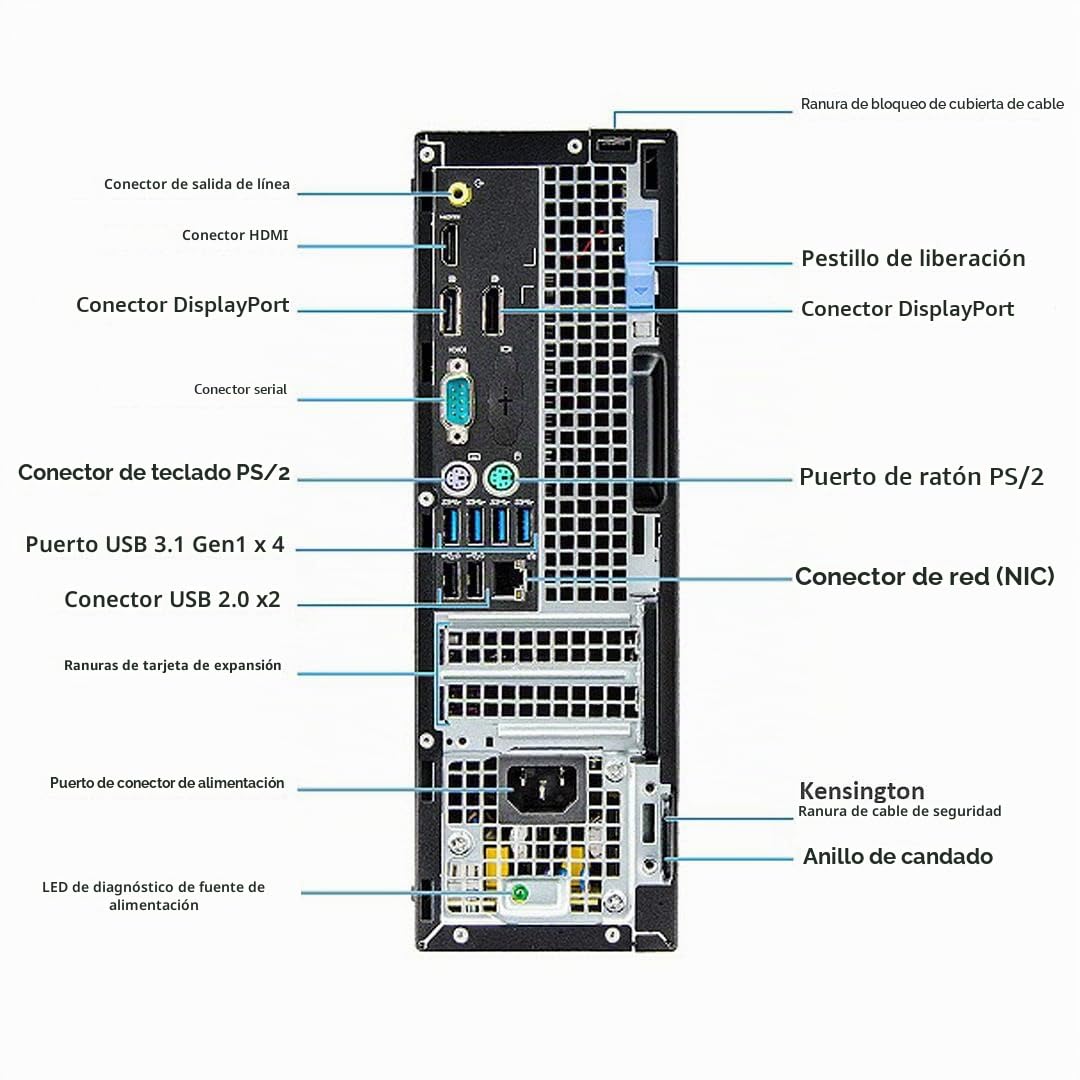 Amazon.com: Dell Computadora de escritorio OptiPlex 7050 SFF