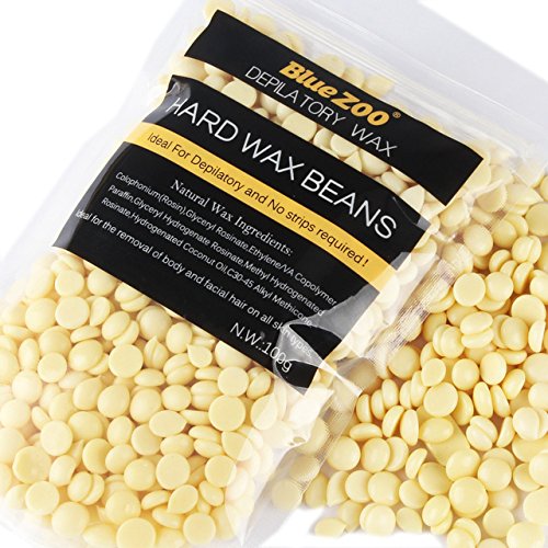 Less Painful Brazilian Wax Hair Removal Hot Hard Wax Beans Cream Flavor