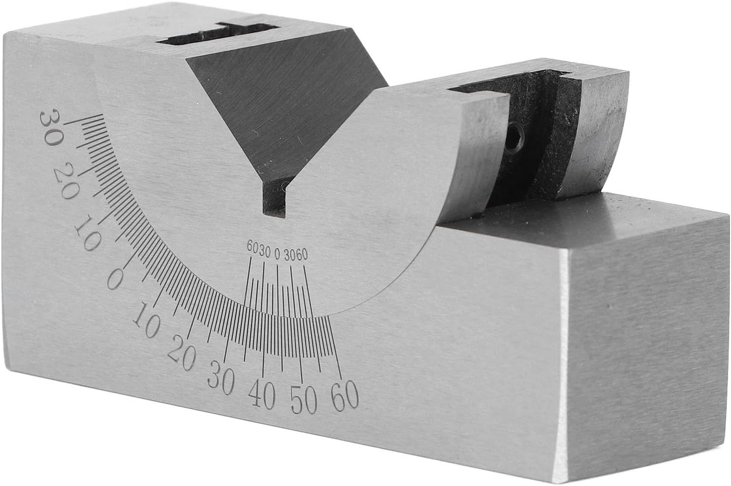 Adjustable Angle, Micro Alloy Steel 90° V Block with Markings for Milling Machine, Grinder, Drilling Machine