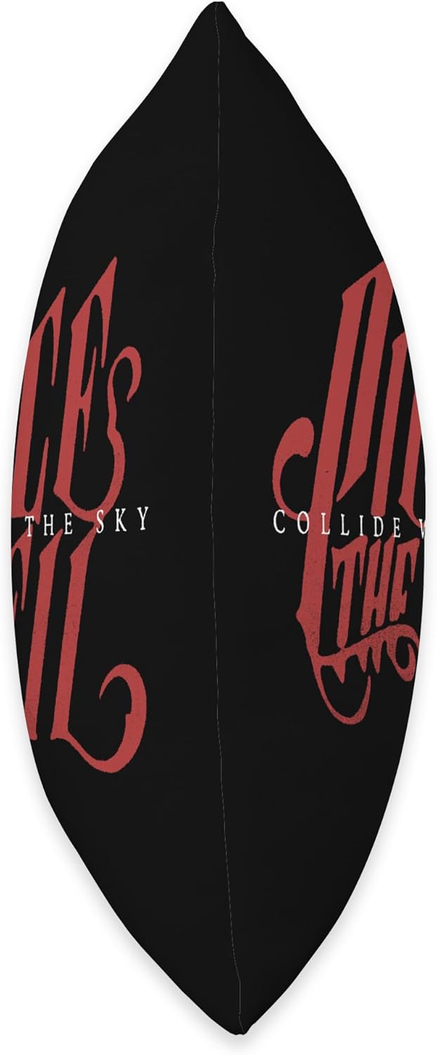 Official Pierce The Veil Collide Red Throw Pillow