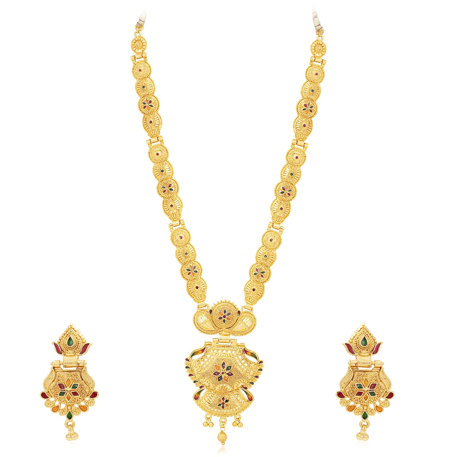 Sukkhi Smashing Floral Gold Plated Necklace Set For Women (B0BT7XTSLG) Amazon Price History, Amazon Price Tracker