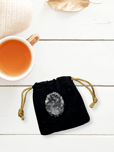 Miniatura 4 de GEMSCITE Piedras de preocupación del pulgar, piedras preciosas metafísicas, cristal curativo Reiki para hombres y mujeres, regalo FENG Shui, energía